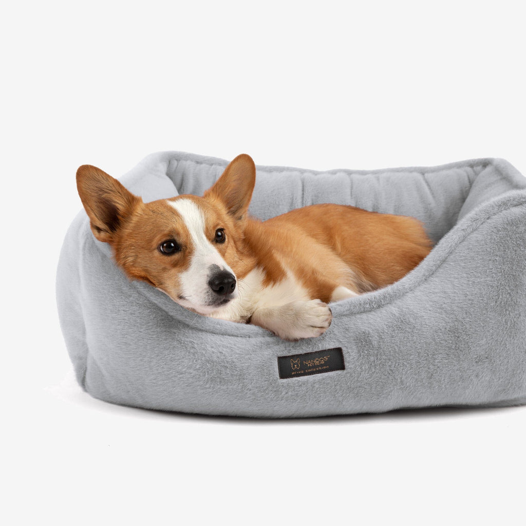 Cloud 2.0 Reversible Dog & Cat Bed - Blue Taupe