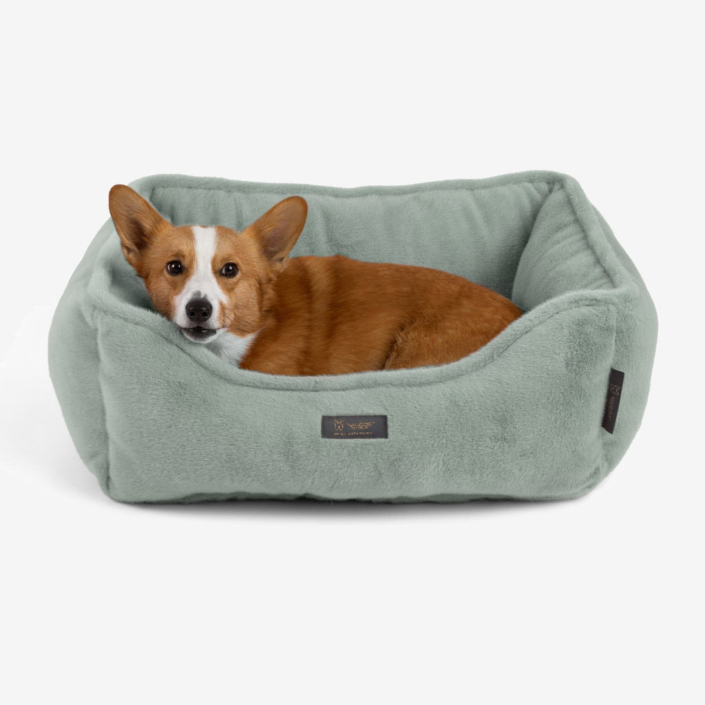 Cloud 2.0 Reversible Dog & Cat Bed - Green Taupe
