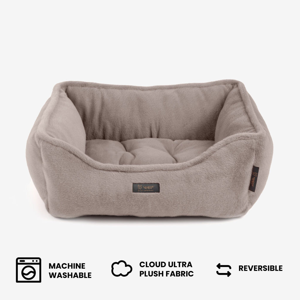 Cloud 2.0 Reversible Dog & Cat Bed - Grey Taupe