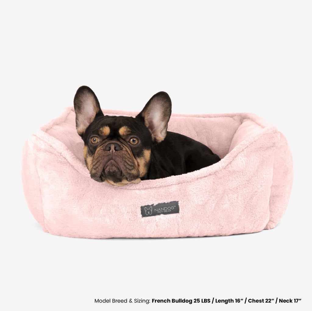 The NANDOG Cloud Dog Bed Xmas Bundle - Blush Pink