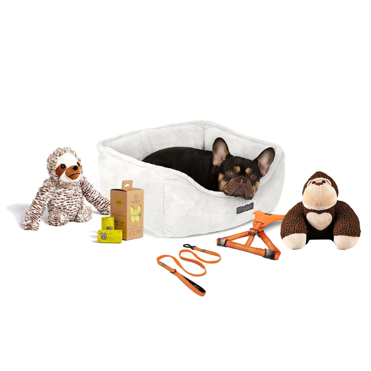 The NANDOG Cloud Dog Bed Bundle Ivory Nandog Pet Gear™