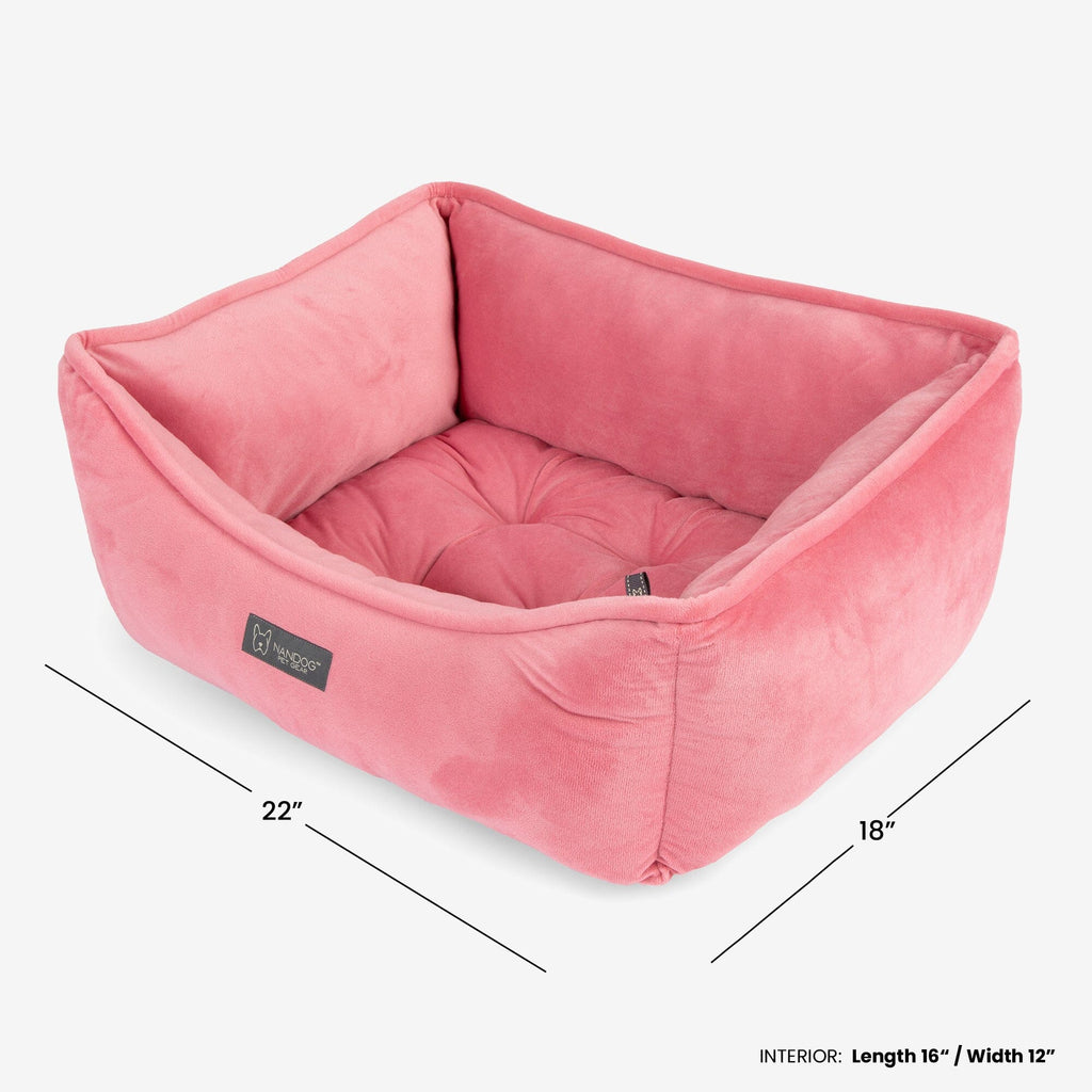 Reversible Dog & Cat Bed Signature Collection in Pink