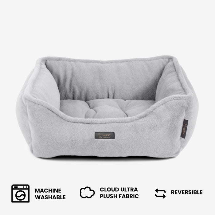 Cloud 2.0 Reversible Dog & Cat Bed - Blue Taupe