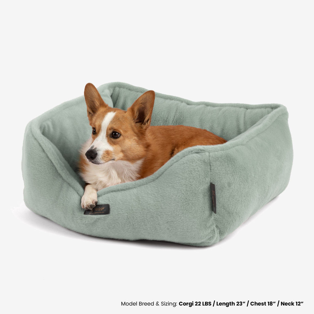 Cloud 2.0 Reversible Dog & Cat Bed - Green Taupe