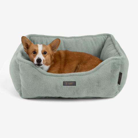 Cloud 2.0 Reversible Dog & Cat Bed - Green Taupe