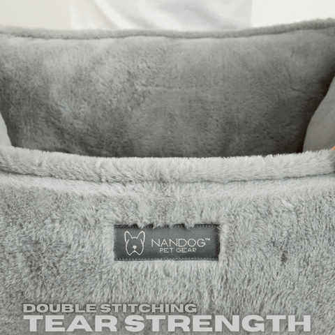 Cloud 2.0 Reversible Dog & Cat Bed - Grey Taupe