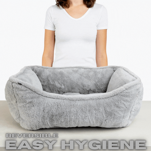 Cloud 2.0 Reversible Dog & Cat Bed - Grey Taupe