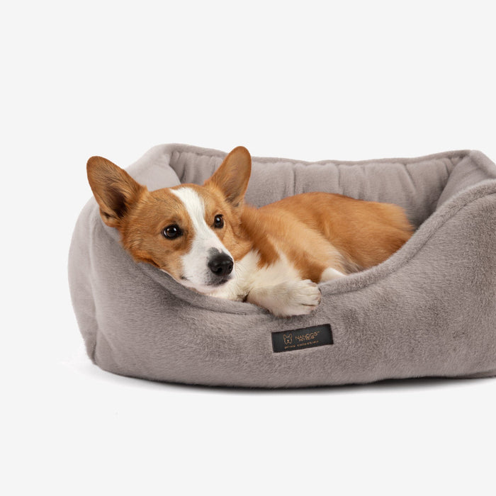 Cloud 2.0 Reversible Dog & Cat Bed - Grey Taupe