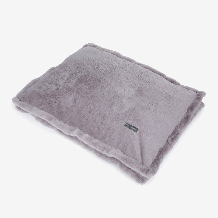 Cloud Removable Cover Large Pillow Dog Bed - Gray