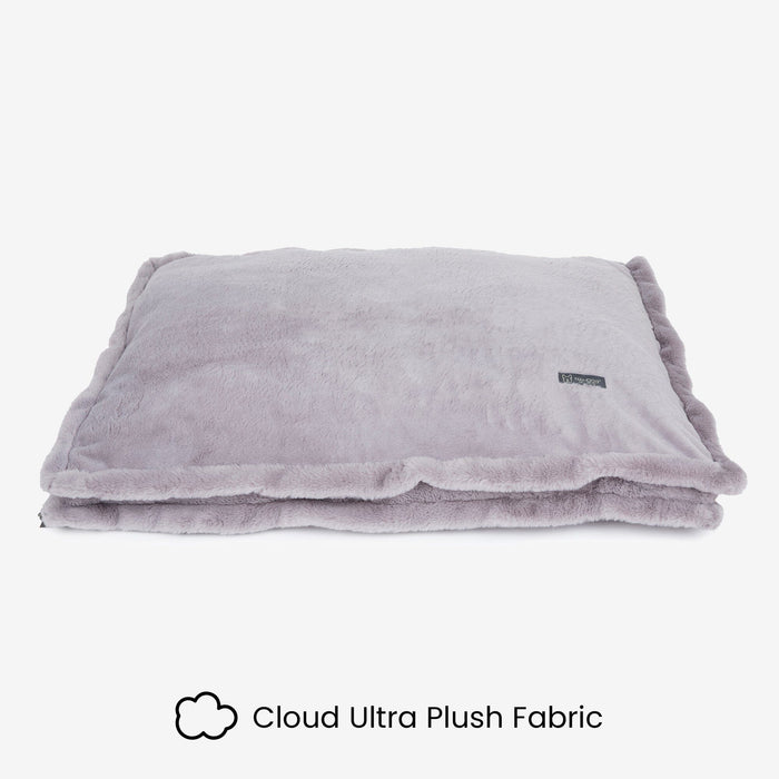 Cloud Removable Cover Large Pillow Dog Bed - Gray