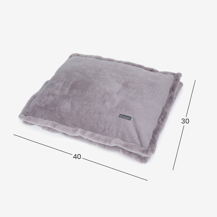 Cloud Removable Cover Large Pillow Dog Bed - Gray