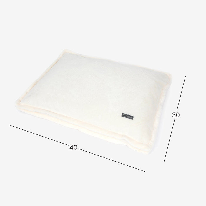 Cloud Removable Cover Large Pillow Dog Bed - Ivory