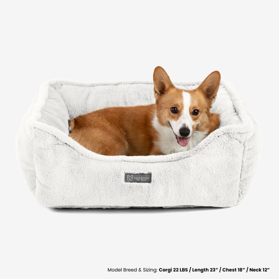 nandog pet gear bed Nandog Cloud Collection Dog & Cat Bed, Pearl White