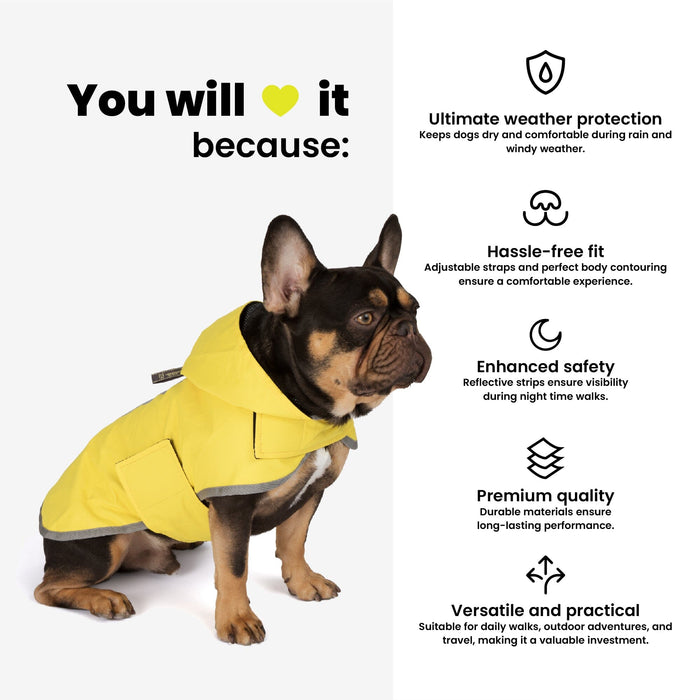 Dog Rain Coat Nandog Sport Collection