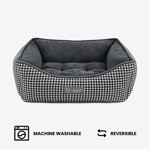 Limited Edition Bed in Houndstooth