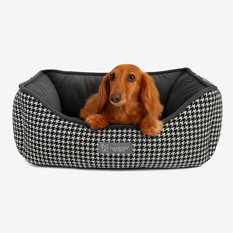 Limited Edition Bed in Houndstooth