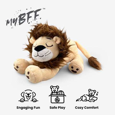My BFF Grumpy The Alpaca + Leo Plush Dog Toy Bundle