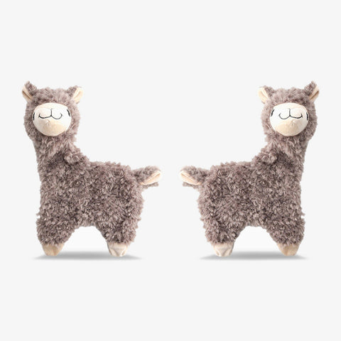 My BFF Lulu The Alpaca Plush Dog Toy (2 PACK)