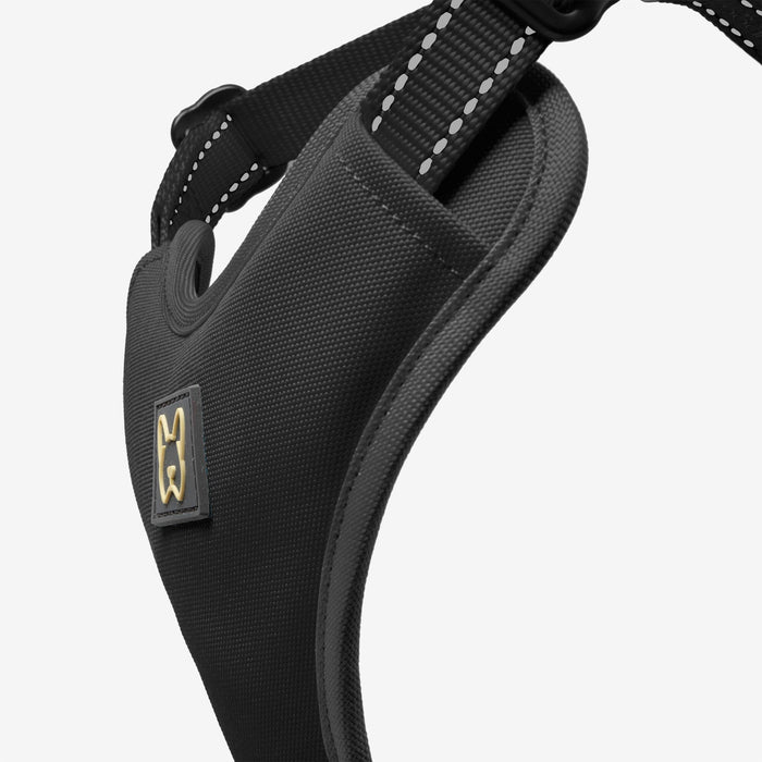 Neoprene Sport Dog Harness - Black