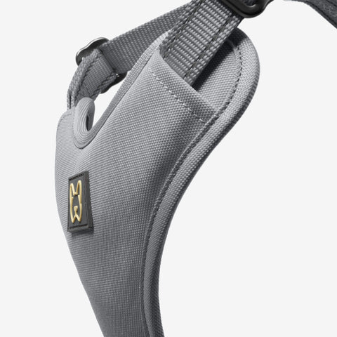 Neoprene Sport Dog Harness - Gray