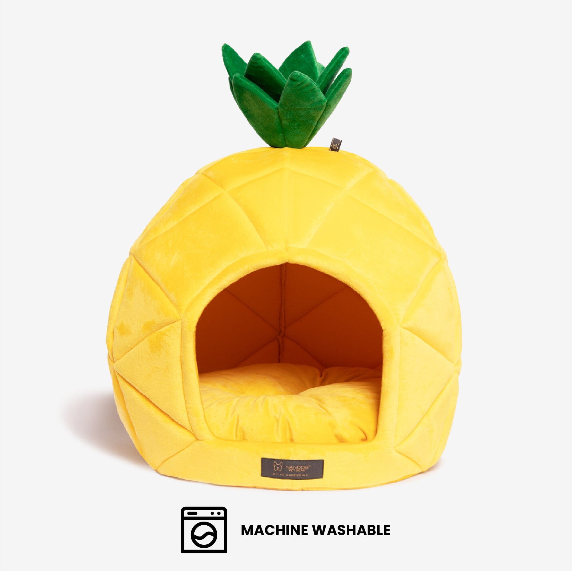 Pineapple Shape Bed for Dog Cat Best Designer Dog Bed Nandog Pet Gear
