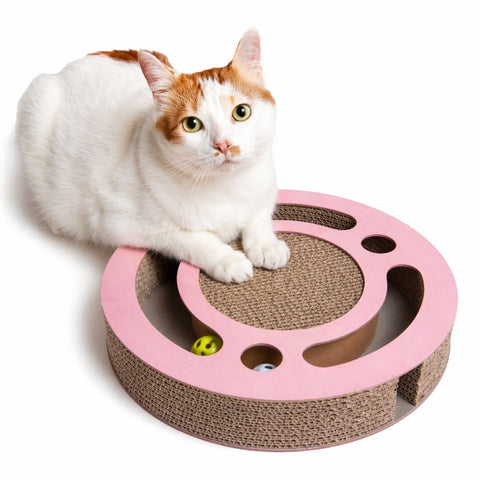 Pink Cat Scratcher