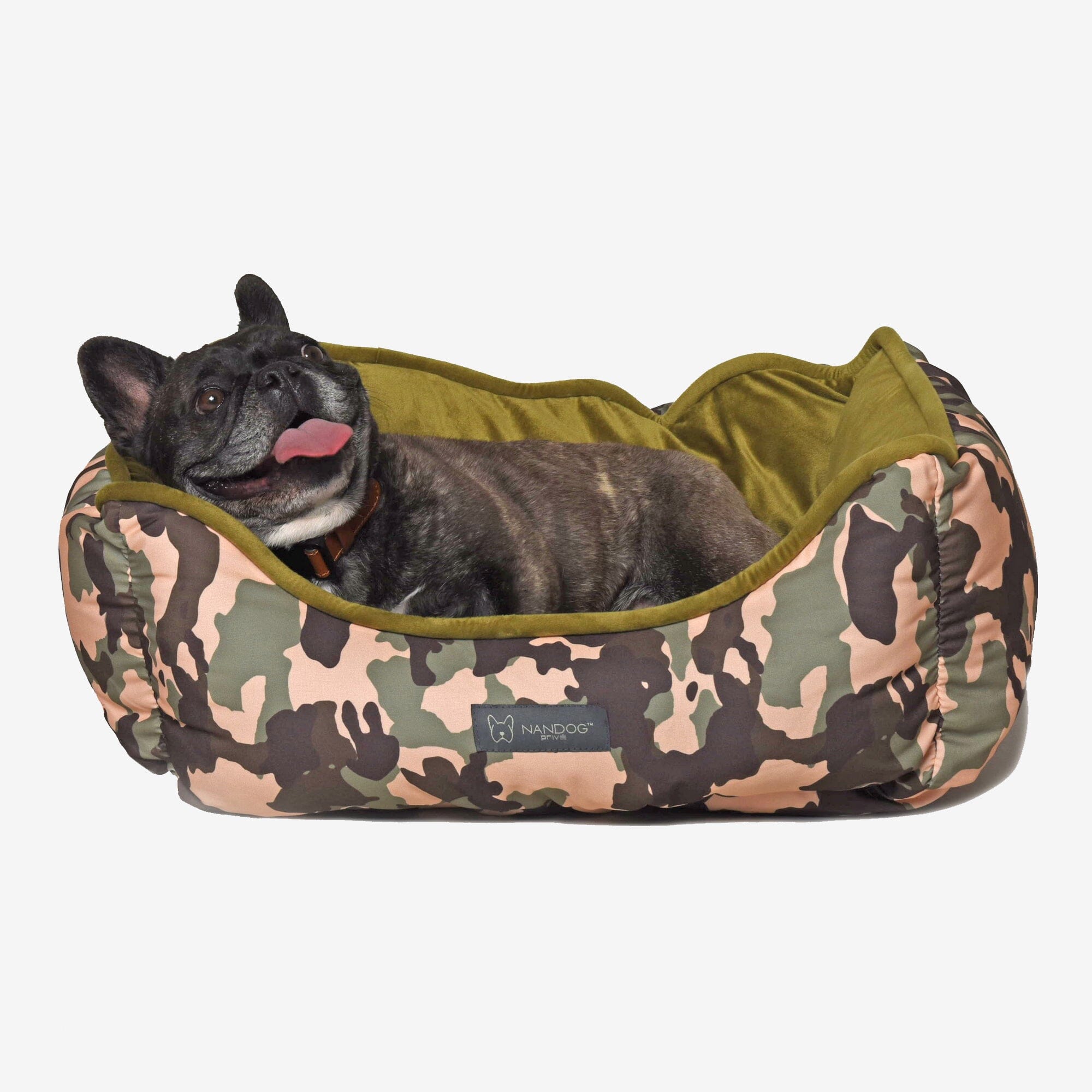 Camouflage best sale dog bed