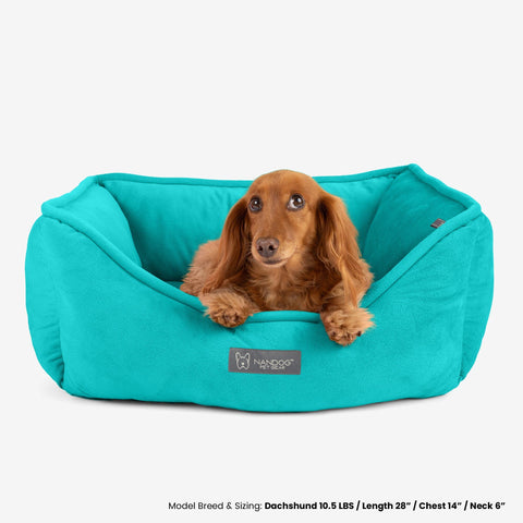 Signature Bed in Aqua