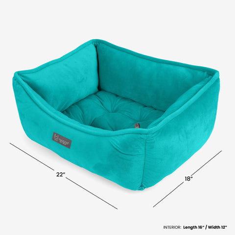 Signature Bed in Aqua