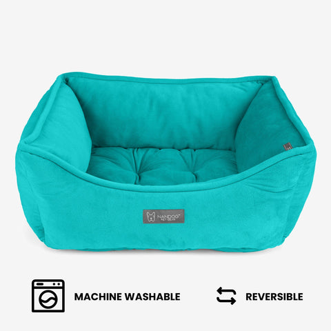 Signature Bed in Aqua