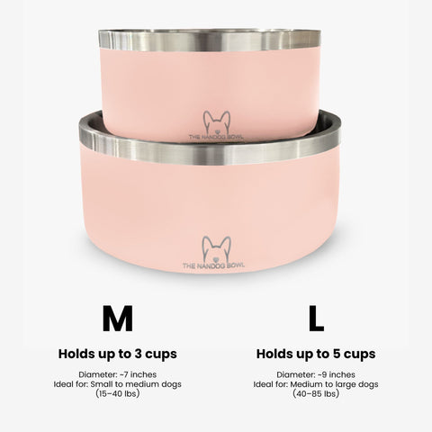 The Bowl in Blush Pink