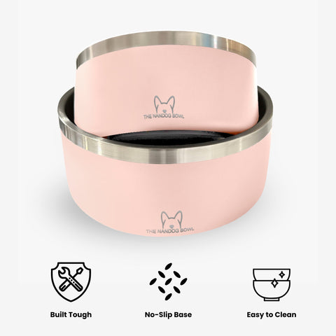 The Bowl in Blush Pink