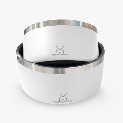 The Dog Bowl in White
