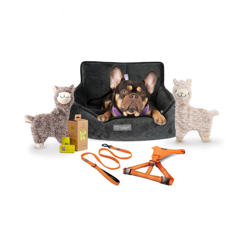 The NANDOG Car Seat Bundle - Dark Gray