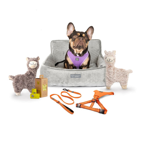 The NANDOG Car Seat Bundle - Light Gray