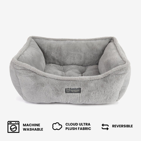 The NANDOG Cloud Dog Bed Xmas Bundle - Light Gray