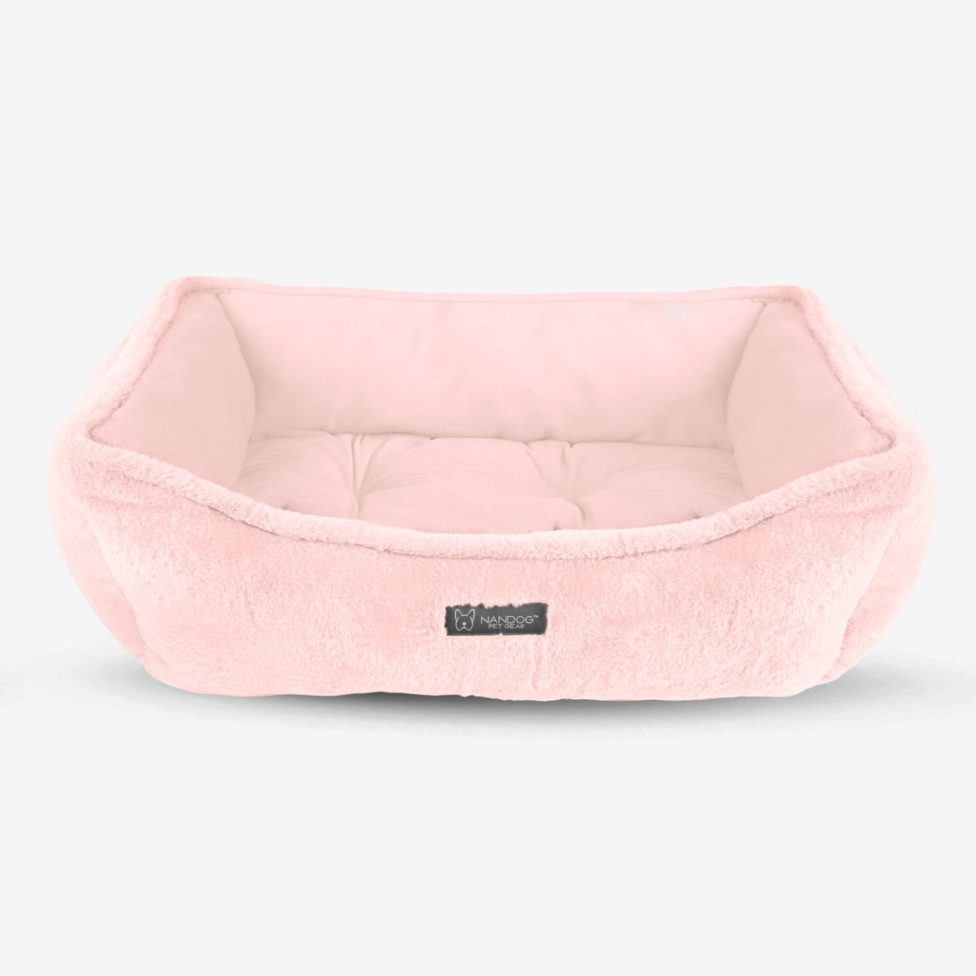 Nandog Cloud Collection Dog & Cat Bed, Blush Pink
