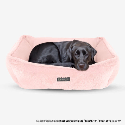 The Super Cloud Bed in Blush Pink