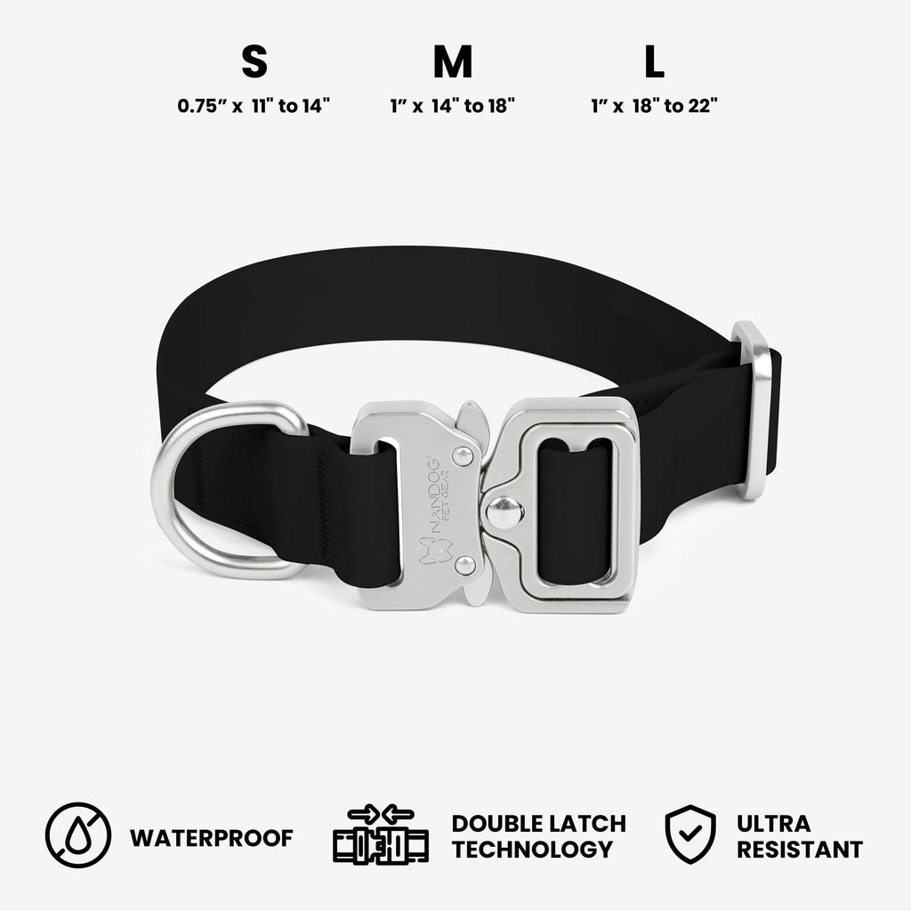 Waterproof Poly-Flex Sport Collar - Black