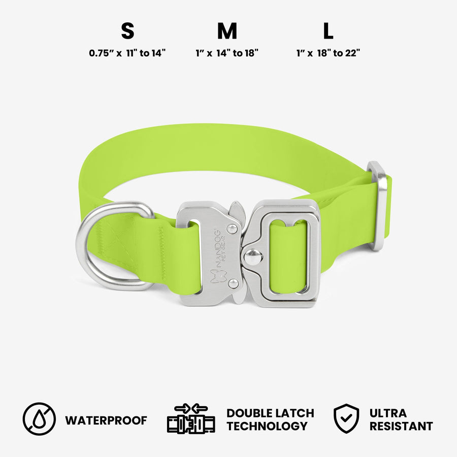 Neon dog collar deals