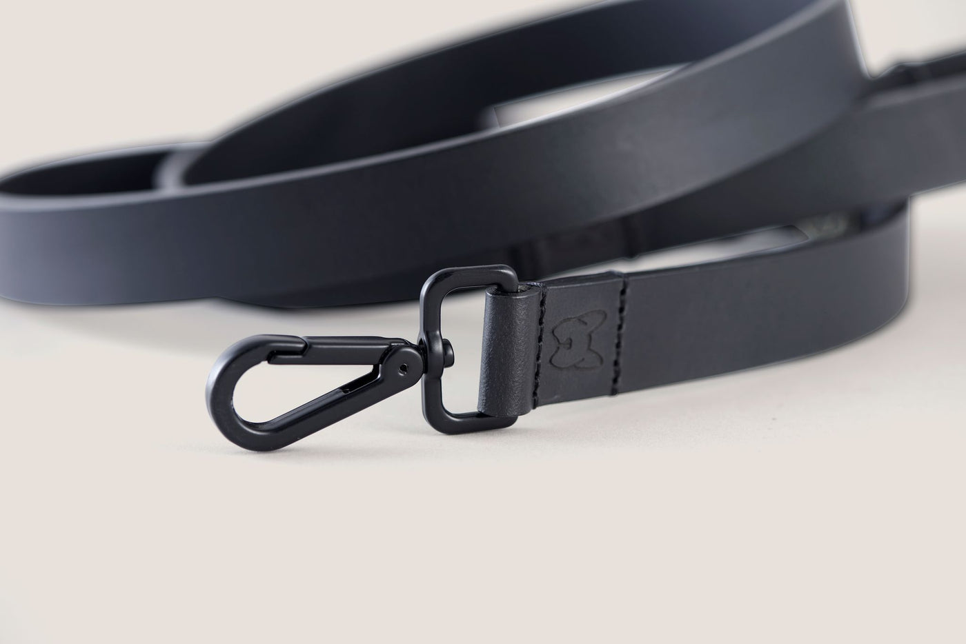 Artesian Leather Dog Collar and Leash Kit (Black)