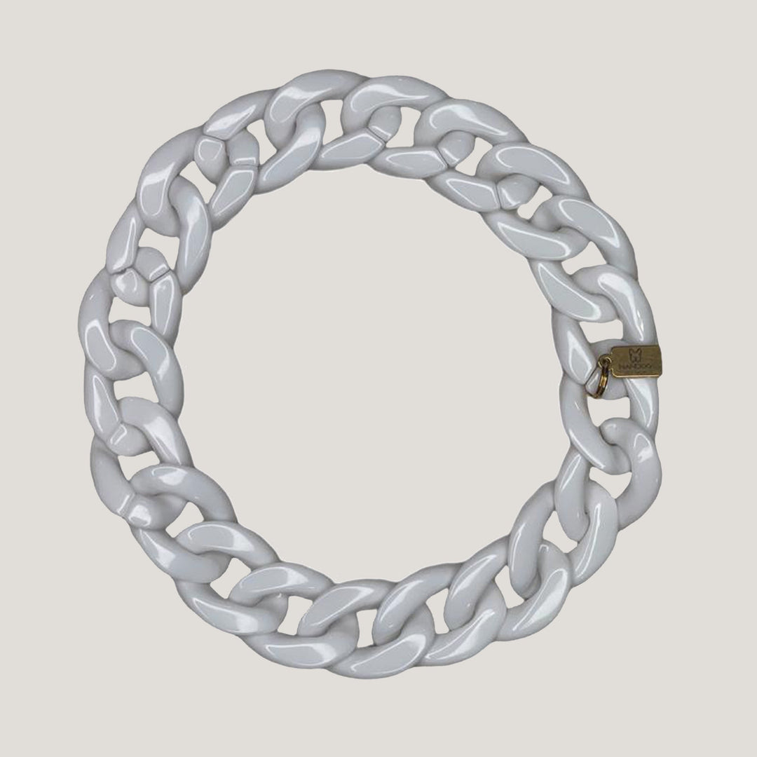 Chain Link Collar (silver)