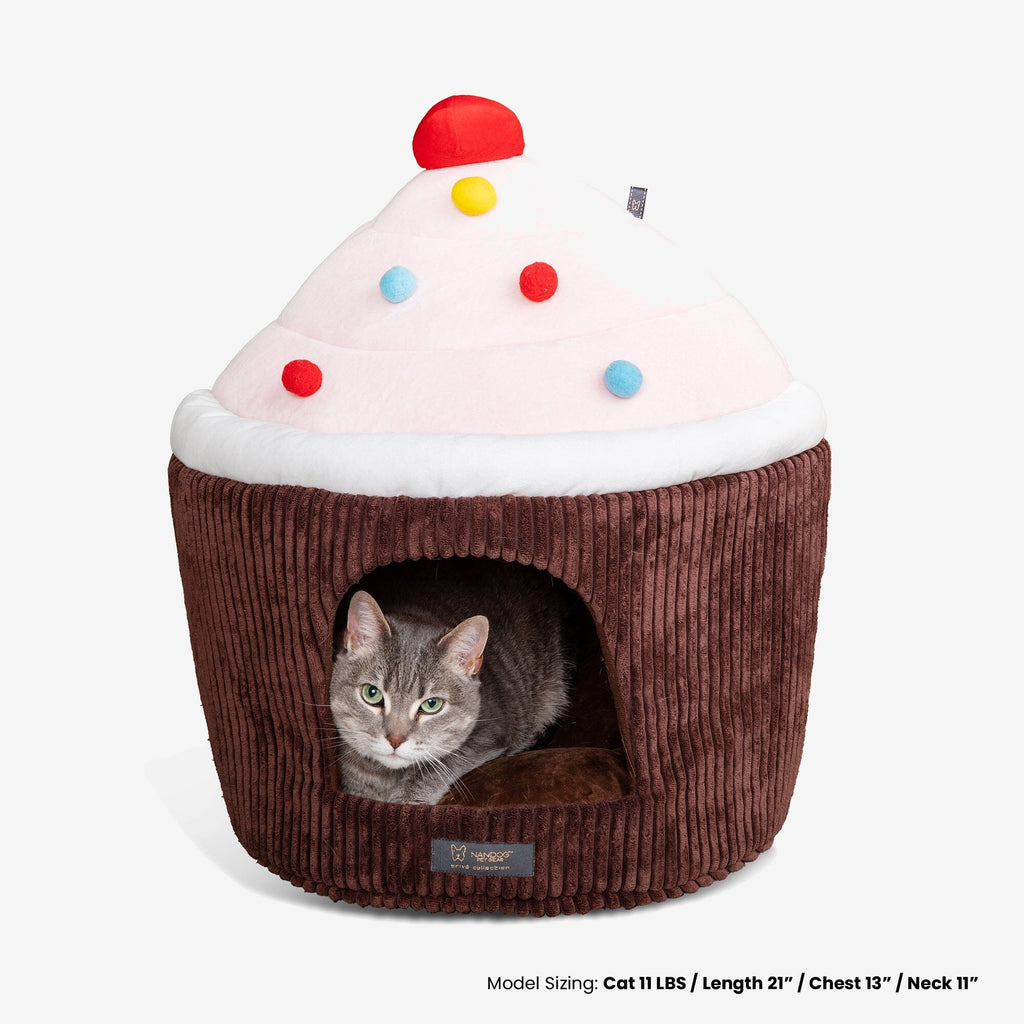 Chocolate Cupcake Dog & Cat Bed Prive Collection