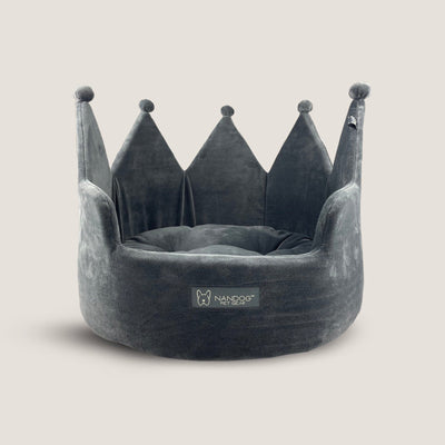 Crown Bed ( Dark Gray)