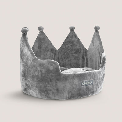 Crown Bed ( Light Gray)