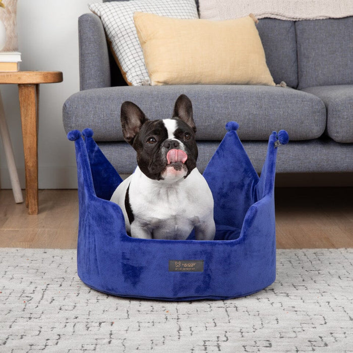 Crown Bed Prive Collection - Royal Blue