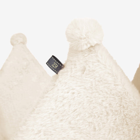 Crown Dog & Cat Bed Cloud Prive Collection - Royal Ivory
