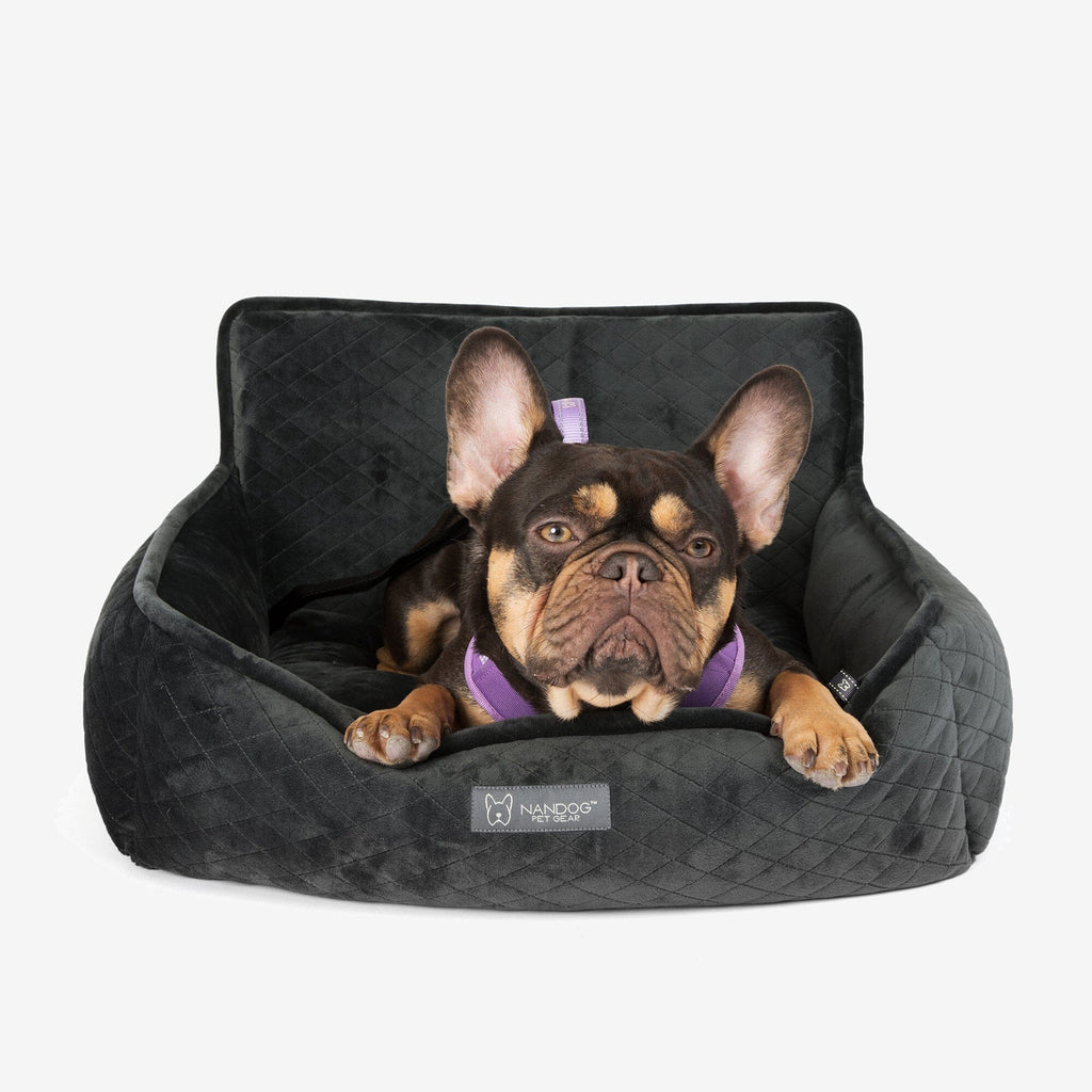 Dog Car Seat - Large/Dark Gray