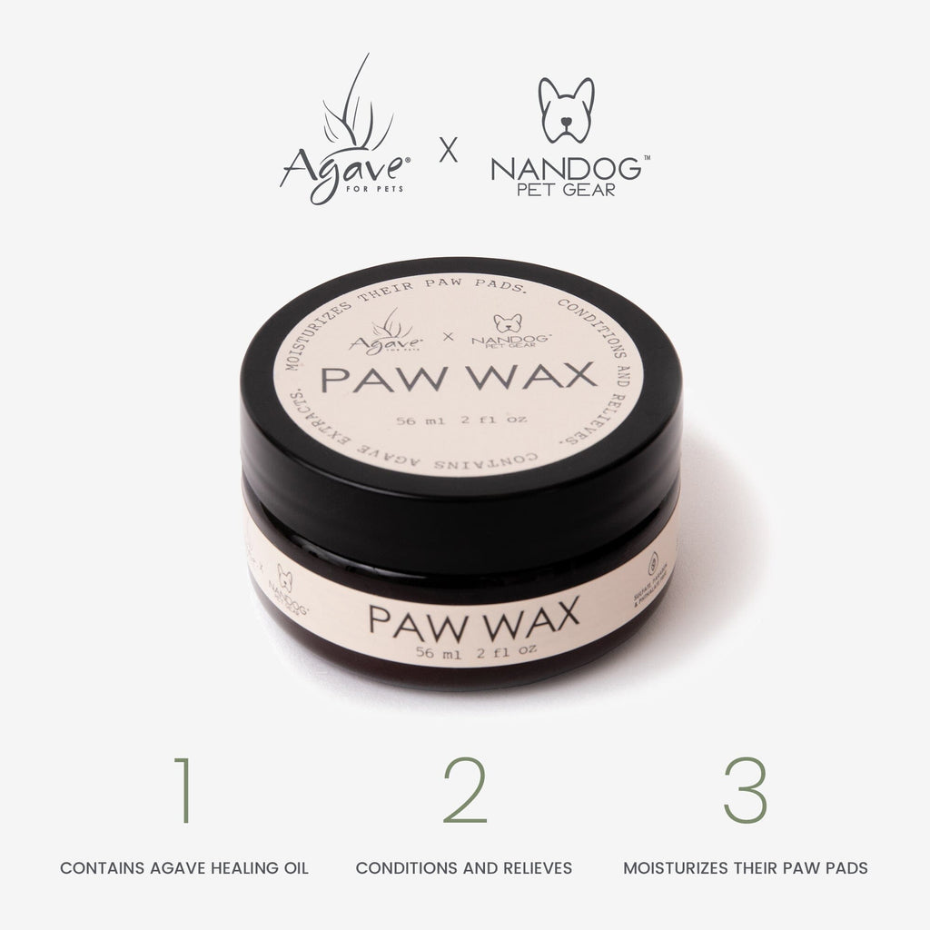 Nandog X Agave Oil for Pets Paw Balm Wax 2oz.
