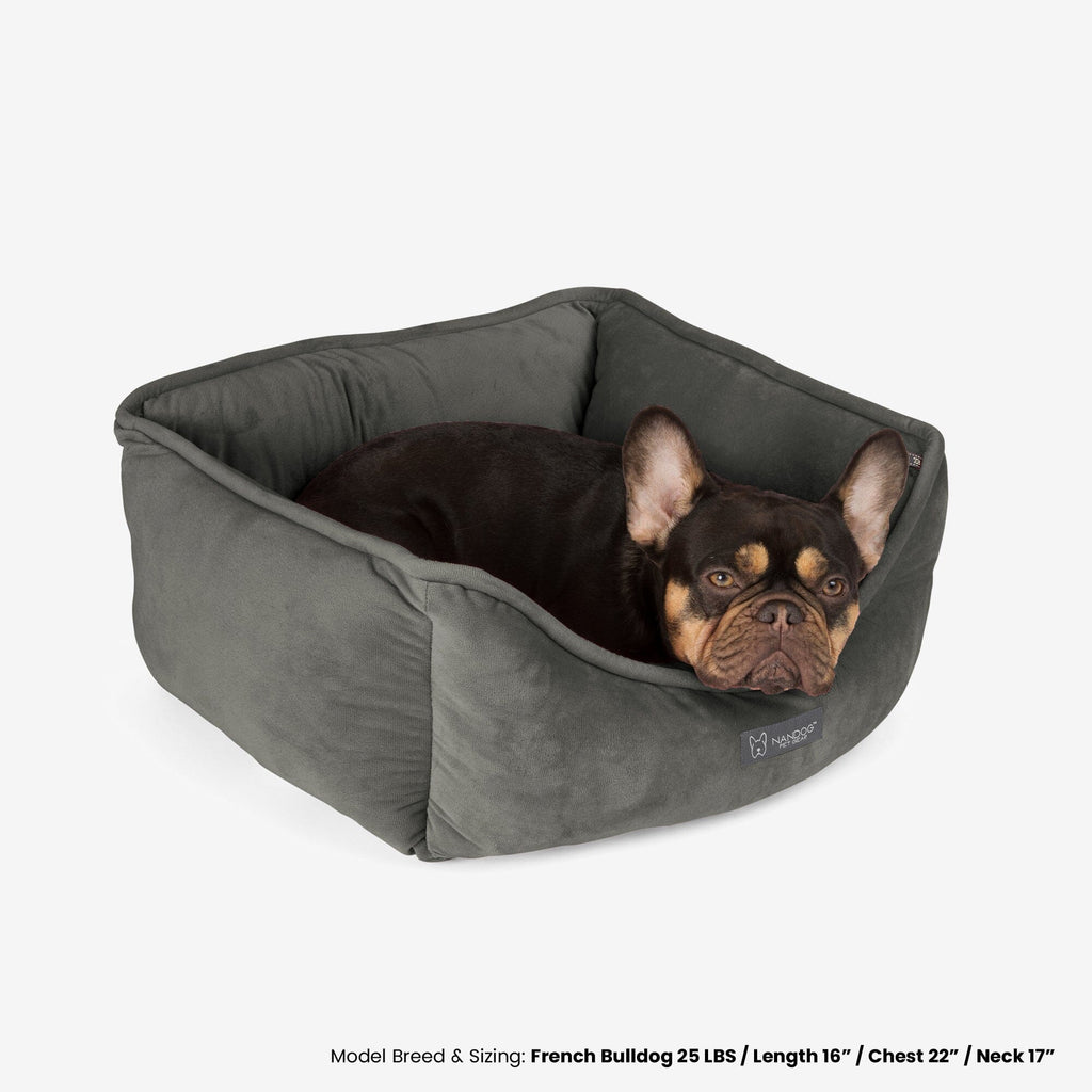 Reversible Dog & Cat Bed Signature Collection in Dark Gray